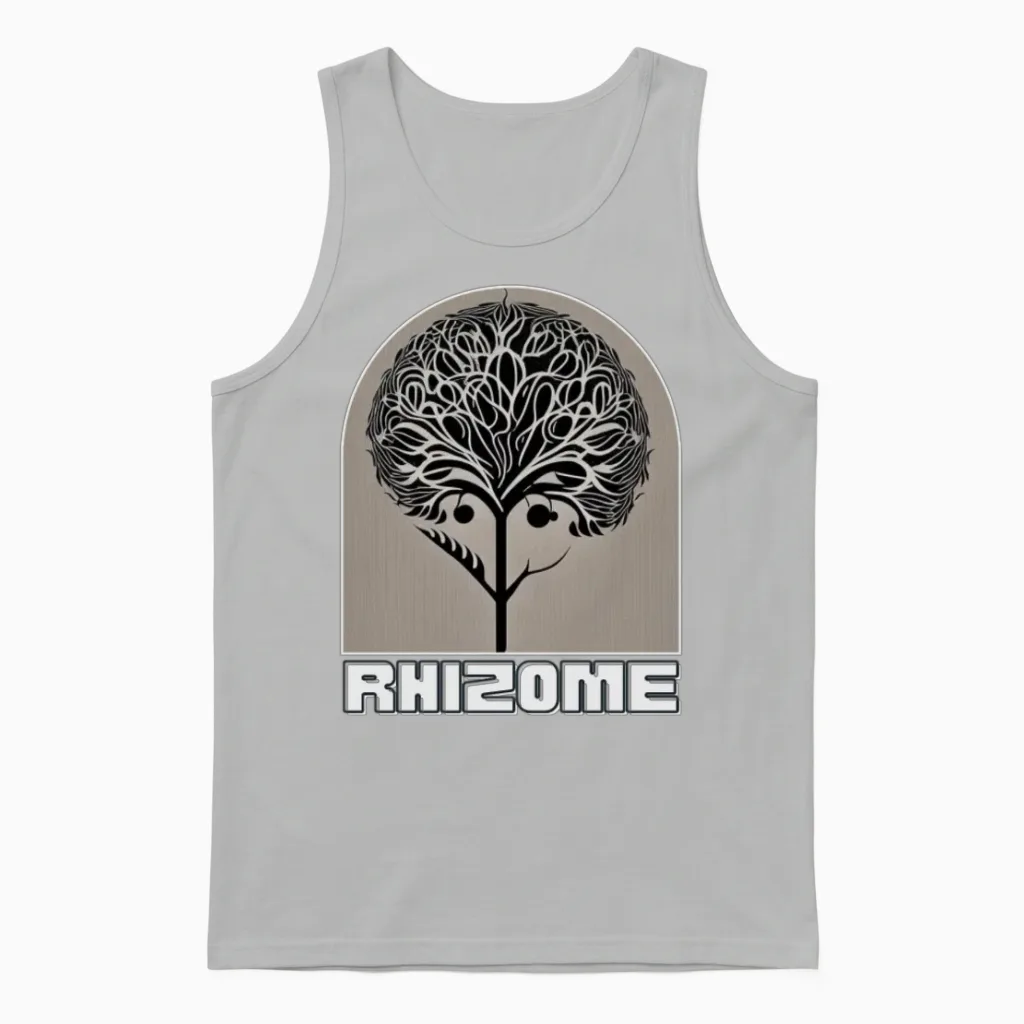 Gardener Glee Unisex Tank Top in Ash