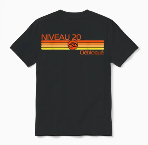 Gift 20 Years of Wedding – Wedding Anniversary of Porcelain Unisex T-Shirt - Black