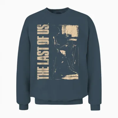 The Last of Us Ellie with Guitar Edgy Video Game Unisex Sweatshirt - Dark Heather