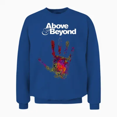 Above Beyond Unisex Sweatshirt - Royal
