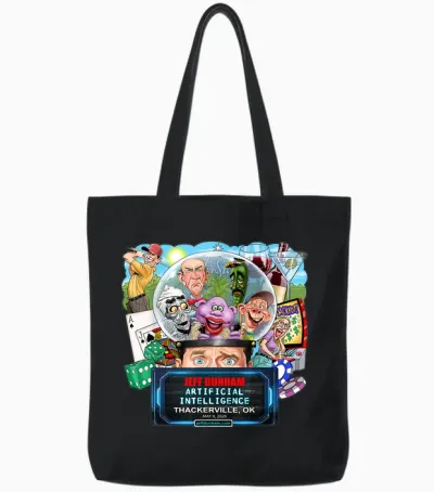 Jeff Dunham Thackerville, Ok (2026) Tote Bags - Black