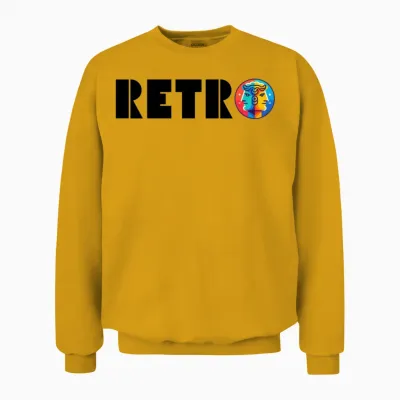 Retro Janus Unisex Sweatshirt - Gold