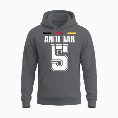 Lustige Namen Deutschland Trikot Für Mallorca Und Die Party Unisex Hoodie - Charcoal