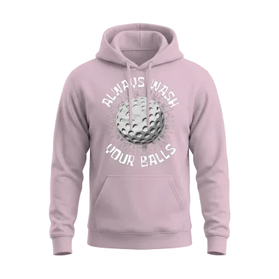 Funny Golf Unisex Hoodie - Light Pink