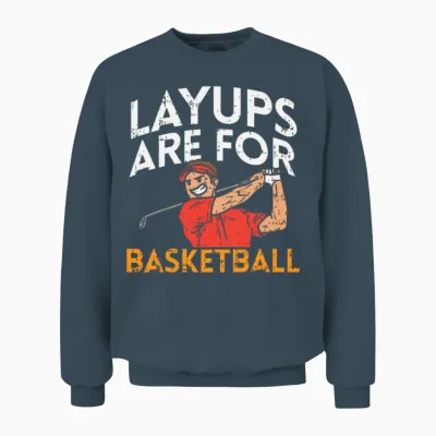 Funny Golf Gifts Unisex Sweatshirt - Dark Heather
