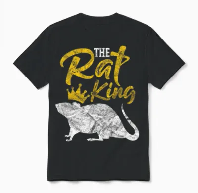 The Rat King Vintage Unisex T-Shirt - Black