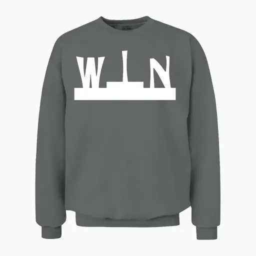 Win Price Podium Won Winner Unisex Sweatshirt - Graphite Heather