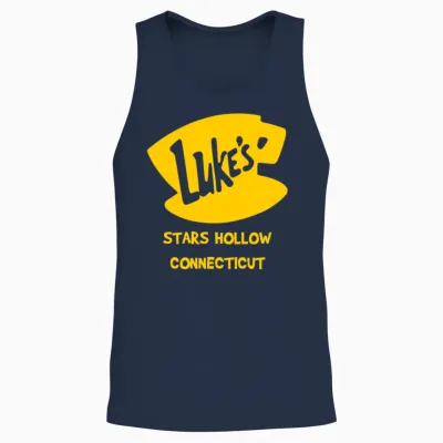 Lukes Diner Unisex Tank Top - Navy