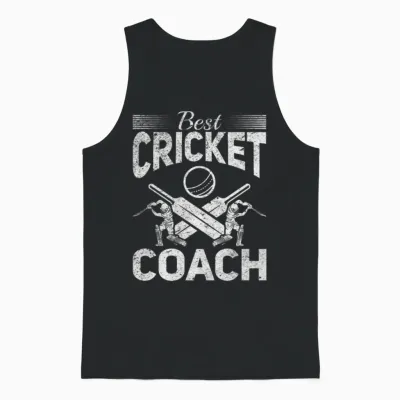 Cricketing Cricket Player - Best Cricket Coach Unisex Tank Top - Black