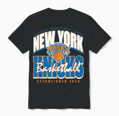 Nba Official New York Knicks Sorgen Für Krach Unisex T-Shirt - Black