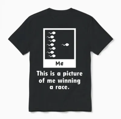 This Is a Very Old Picture of Me Unisex T-Shirt - Black