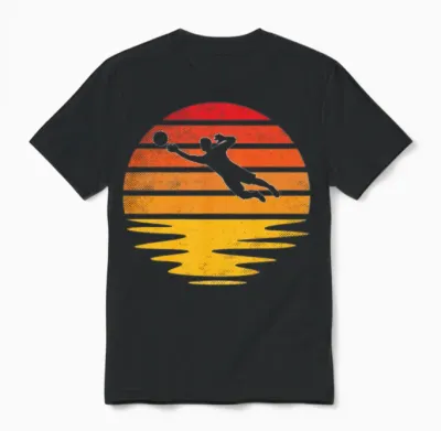 Keeper Retro Unisex T-Shirt - Black
