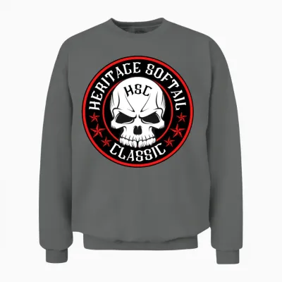 Heritage Softail Classic Unisex Sweatshirt - Graphite Heather