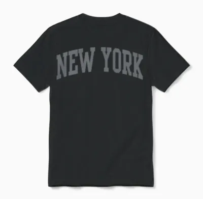 New York Unisex T-Shirt - Black