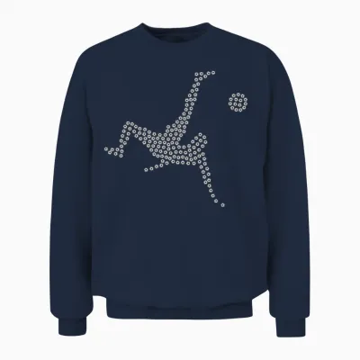 Soccer Boy Unisex Sweatshirt - Navy