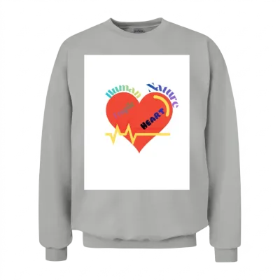 Fragile Heart of Humanity Unisex Sweatshirt - Ash