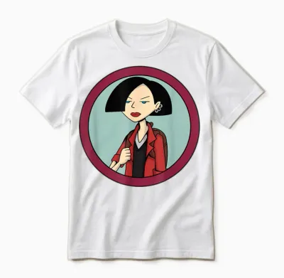 Mademark X Daria - Jane Lane “oh Bummer!” Daria Unisex T-Shirt - White