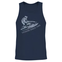 Jet Ski Legend 1993 Birthday Unisex Tank Top - Navy – 2