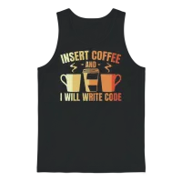 Funny Programmer Programmers & It Unisex Tank Top - Black – 1