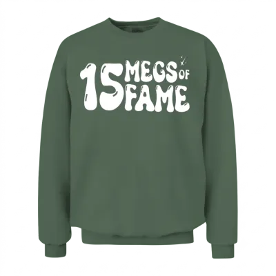 Funny Mega Unisex Sweatshirt - Military Green