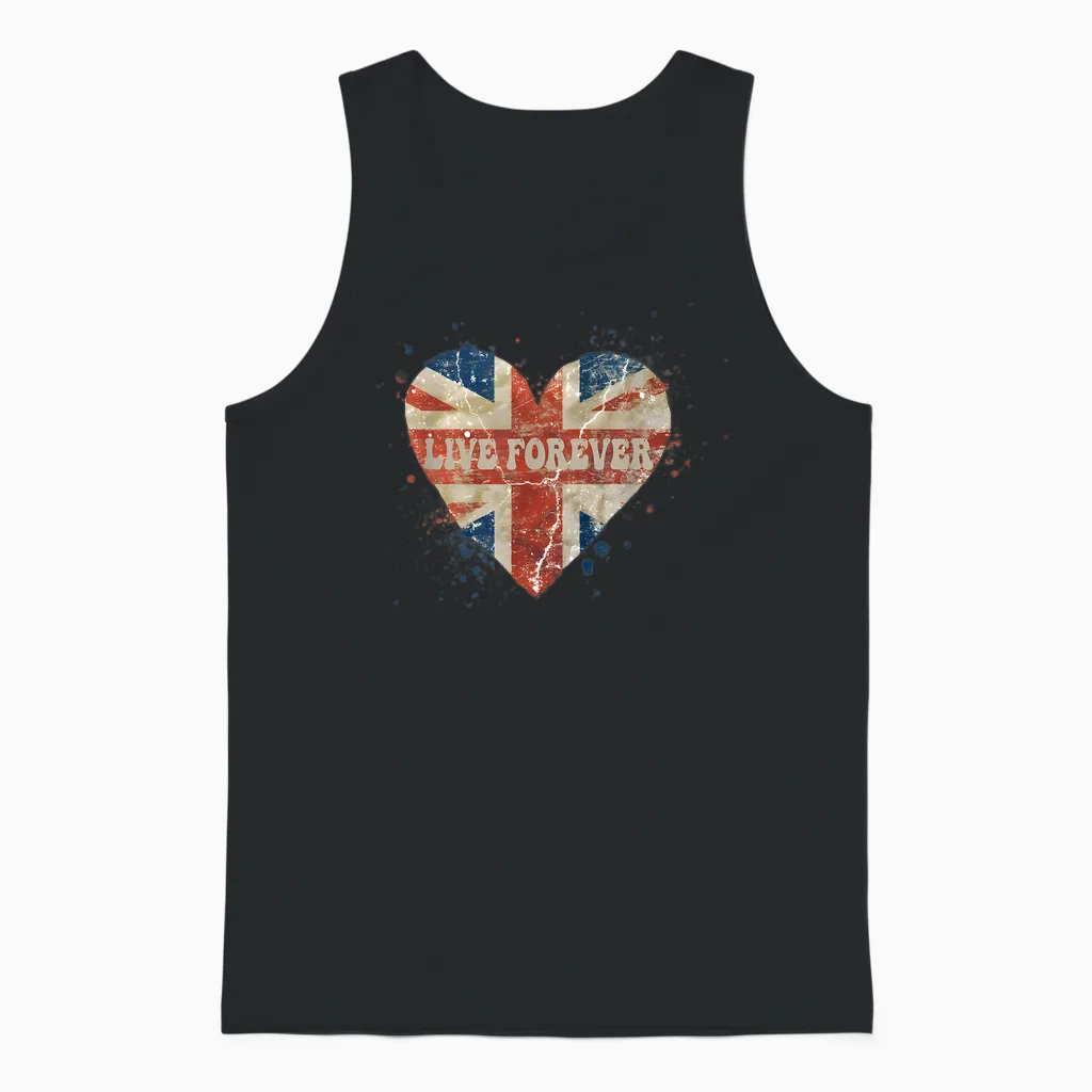 You and I Love Are Gonna Live Meme Forever First Name Family Unisex Tank Top in Black