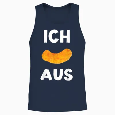 Ich Flip Aus Erdnussflip Unisex Tank Top - Navy