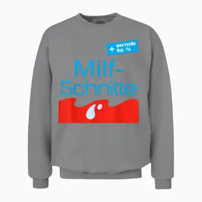 Milf Schnitte Lustige Geschenke Unisex Sweatshirt - Sport Grey