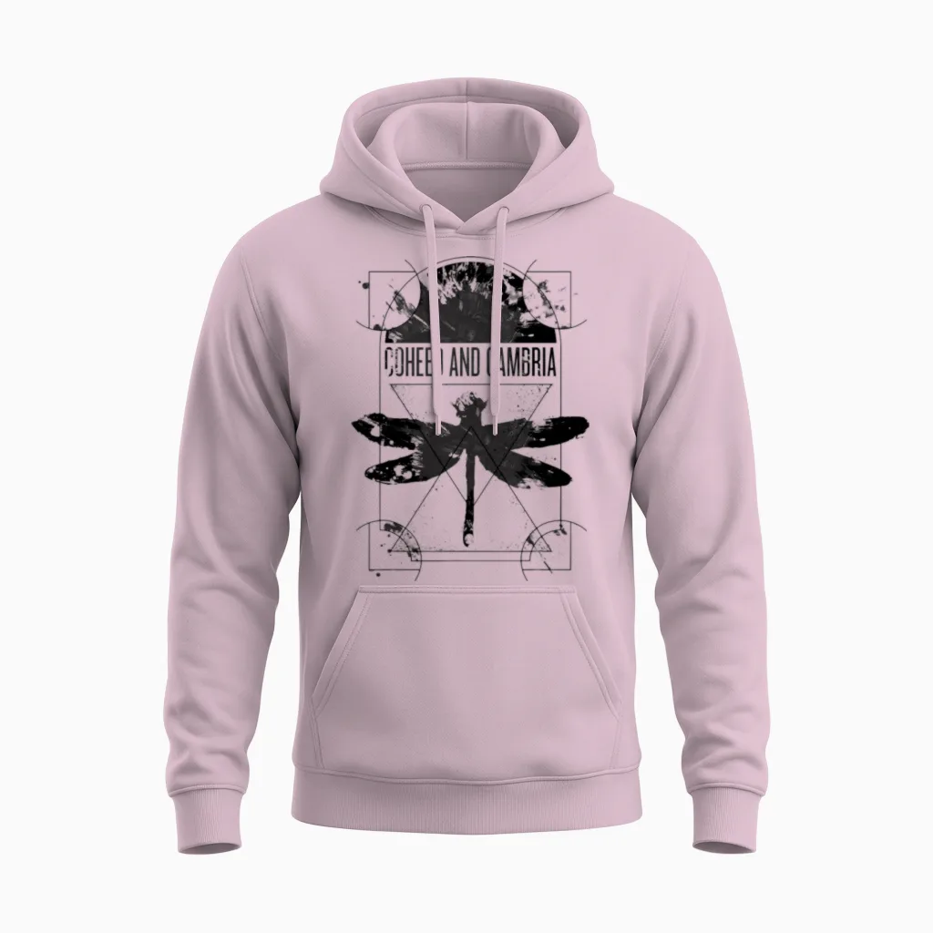 Coheed Und Cambria Dissect Unisex Hoodie in Light Pink