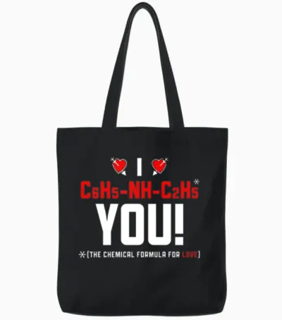Biochemist Biochemistry Science Teacher Student Fu Tote Bags - Black