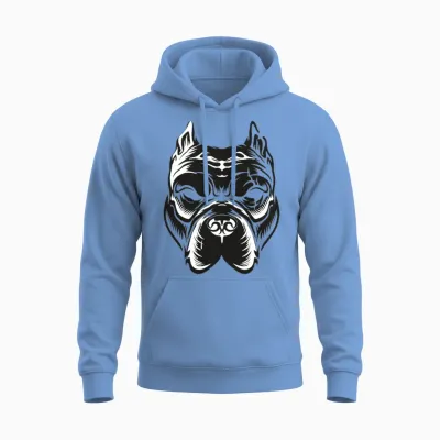 Dog Unisex Hoodie - Carolina Blue