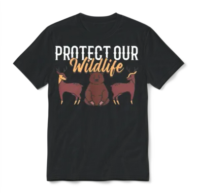 Animal Lover Wildlife Rehabilitator Unisex T-Shirt - Black