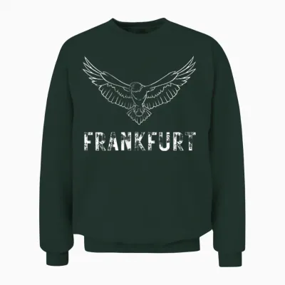Eagle Supporter Ultras Ffm Frankfurt Unisex Sweatshirt - Forest