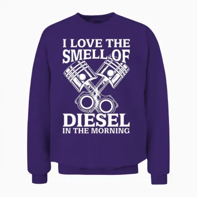 Diesel Unisex Sweatshirt - Purple