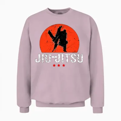 Jiu-Jitsu-Jiu Jitsu Unisex Sweatshirt - Light Pink