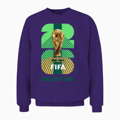 Enfant Coupe Du Monde Fifa 26 Boston Trophy Couleur Unisex Sweatshirt - Purple