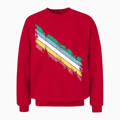 Disability Pride Flag - Lgbtq Pride Unisex Sweatshirt - Red
