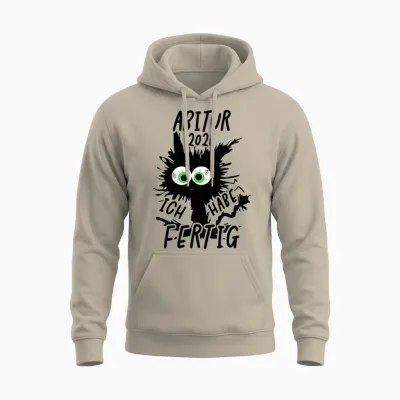 Abitur 2026 Ich Habe Fertig Unisex Hoodie - Sand