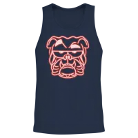 Dog Daddy Dog Mom Dogfather Dog Lover English Unisex Tank Top - Navy – 2