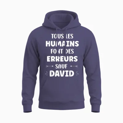 David Drole Funny Man Quote Funny Name David Unisex Hoodie - Heather Sport Dark Navy
