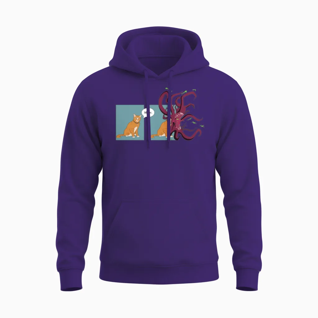 Captain Marvel - Flerken Goose Unisex Hoodie in Purple