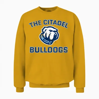 The Citadel Bulldogs | Produit Officiel De La Ncaa | Tcb1005 Unisex Sweatshirt - Gold