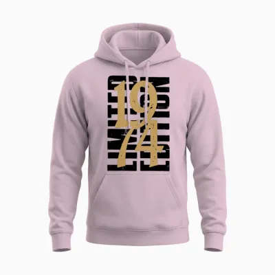 1974 Vintage 50th Birthday Unisex Hoodie - Light Pink