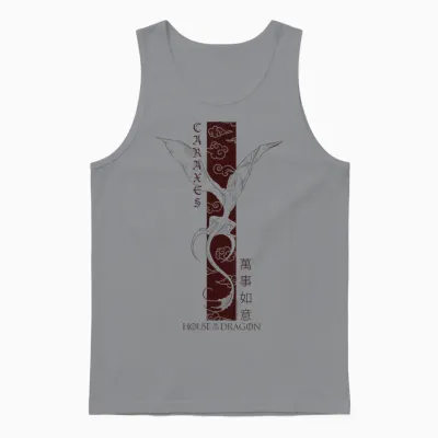 House of the Dragon Year of the Dragon Tall Caraxes Unisex Tank Top - Sport Grey