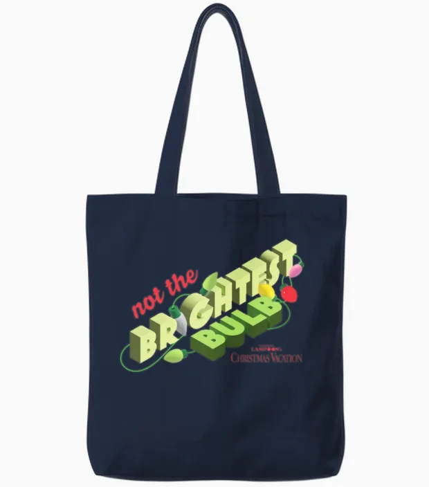 National Lampoon's Christmas Vacation Funny Design Tote Bags in Navy