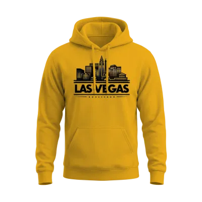 Las Vegas Unisex Hoodie - Gold