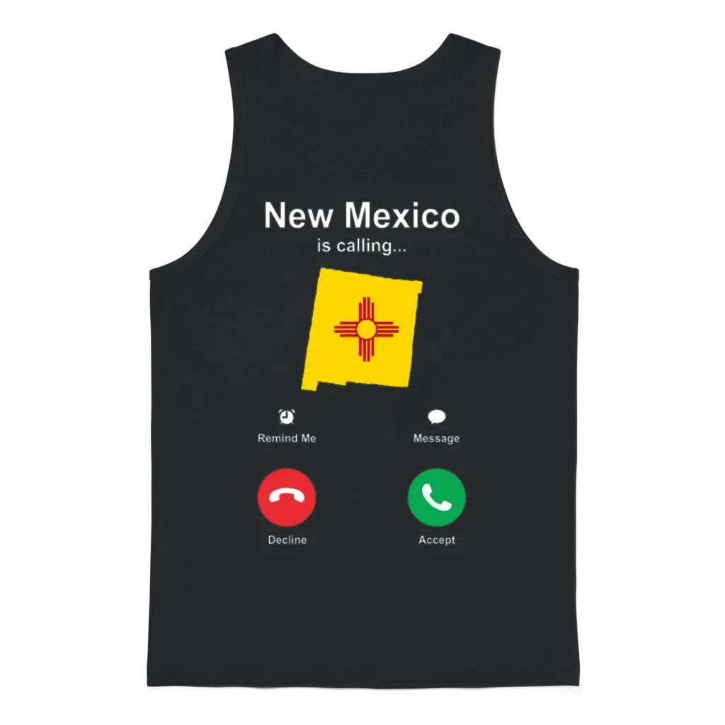 Travels New Mexico Gift โ Travel Unisex Tank Top - Black