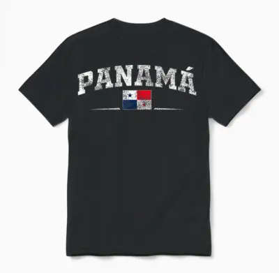 Panama Unisex T-Shirt - Black