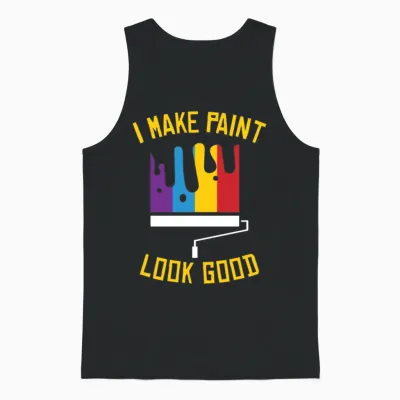 Painter Painting Professional Painter Master Unisex Tank Top - Black