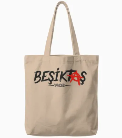 Beşiktaş Besiktas Tote Bags - Natural