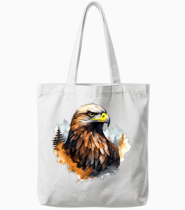 Steinadler Adler Falkner Jäger Natur Ornithologe Seeadler Tote Bags in White